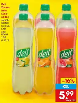 Netto Marken-Discount Deit Zuckerfreie Limonaden Angebot