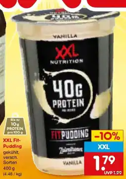 Netto Marken-Discount XXL Fit Pudding Angebot