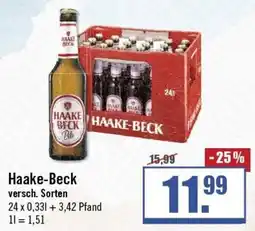 Zisch Haake-Beck Angebot