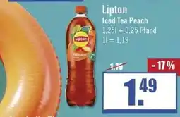 Zisch Lipton Iced Tea Peach Angebot