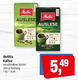 Markant Melitta Kaffee Angebot