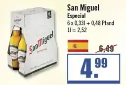 Zisch San Miguel Especial Angebot