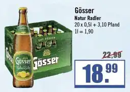 Zisch Gösser Natur Radler Angebot