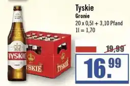 Zisch Tyskie Gronie Angebot