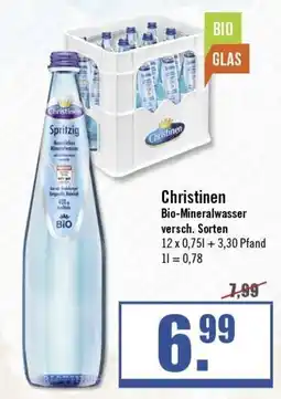 Zisch Christinen Bio-Mineralwasser Angebot