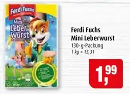 Markant Ferdi Fuchs Mini Leberwurst Angebot