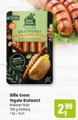 Markant Billie Green Vegane Bratwurst Krakauer-Style Angebot