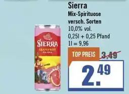 Zisch Sierra Mix-Spirituose Angebot