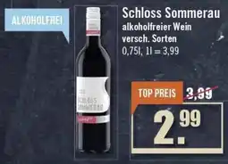 Zisch Schloss Sommerau alkoholfreier Wein Angebot