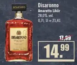 Zisch Disaronno Amaretto Likör Angebot