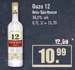 Zisch Ouzo 12 Anis-Spirituose Angebot
