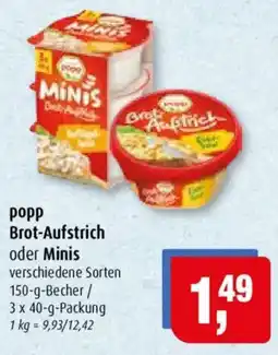 Markant popp Brot-Aufstrich oder Minis Angebot