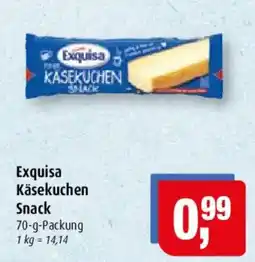 Markant Exquisa Käsekuchen Snack Angebot