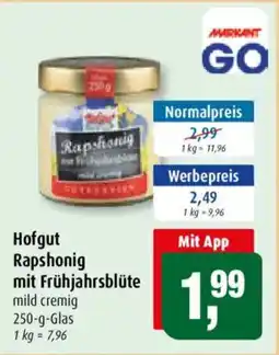 Markant Hofgut Rapshonig mit Frühjahrsblüte mild cremig Angebot