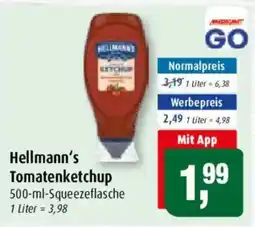 Markant Hellmann's Tomatenketchup Angebot
