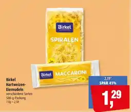 Markant Birkel Hartweizen-Eiernudeln Angebot