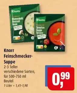 Markant Knorr Feinschmecker-Suppe Angebot