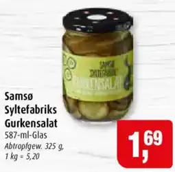 Markant Samsø Syltefabriks Gurkensalat Angebot