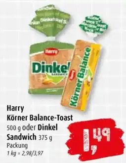 Markant Harry Körner Balance-Toast Angebot