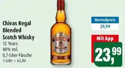 Markant Chivas Regal Blended Scotch Whisky Angebot