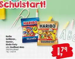 Markant Haribo Goldbären- Starmix- Kinder-Party- oder Knallbunt-Minis Angebot