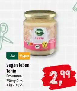 Markant vegan leben Tahin Angebot