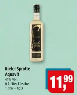 Markant Kieler Sprotte Aquavit Angebot
