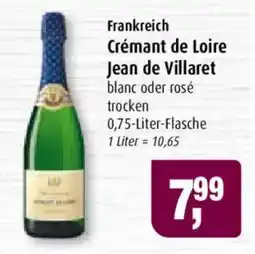 Markant Crémant de Loire Jean de Villaret Angebot