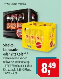 Markant Sinalco Limonade oder Vita Cola Angebot
