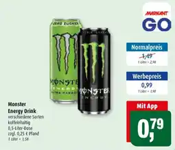 Markant Monster Energy Drink Angebot