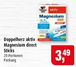 Markant Doppelherz aktiv Magnesium direct Sticks Angebot
