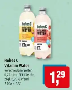 Markant Hohes C Vitamin Water Angebot