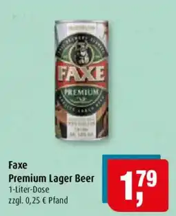 Markant Faxe Premium Lager Beer Angebot
