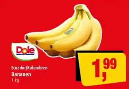 Markant Dole Bananen Angebot