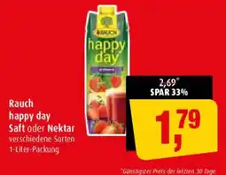 Markant Rauch happy day Saft oder Nektar Angebot