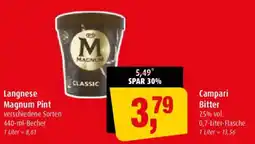 Markant Langnese Magnum Pint Classic Angebot