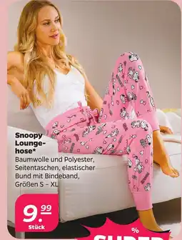 Netto Snoopy lounge-hose Angebot