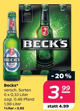 Netto Becks bier Angebot