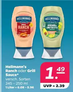 Netto Hellmann’s ranch sauce Angebot