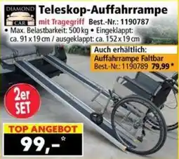 Norma Teleskop-Auffahrrampe mit Tragegriff Angebot