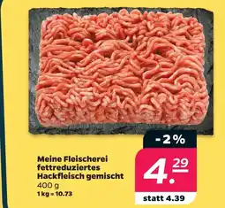 Netto Meine fleischerei hackfleisch gemischt Angebot