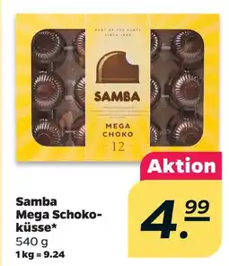 Netto Samba mega schokoküsse Angebot