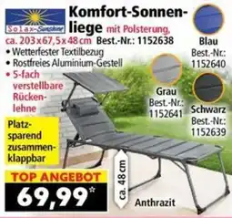 Norma Solax-Sonnenliege Angebot