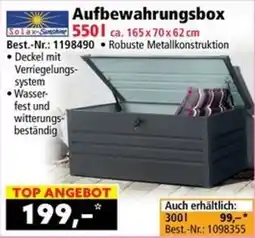 Norma Solax-Sonnenhut Aufbewahrungsbox Angebot