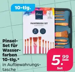 Netto Pinsel-set für wasserfarben Angebot