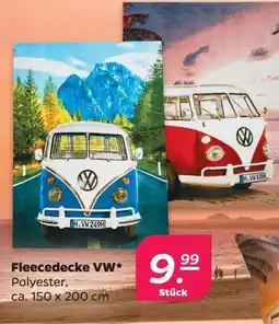 Netto Vw fleecedecke Angebot