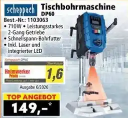 Norma Scheppach Tischbohrmaschine DP60 Angebot