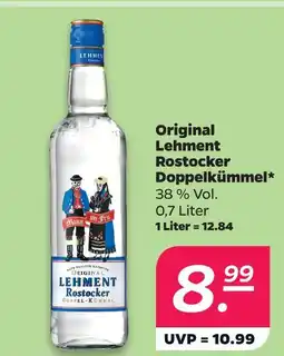 Netto Original lehment rostocker doppelkümmel likör Angebot