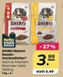 Netto Shiro nature hundetrockenfutter Angebot