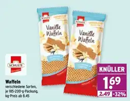 Wasgau Schulte Vanille Waffeln Angebot
